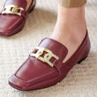 Carregar imagem no visualizador da galeria, Loafer Chloe Vinho