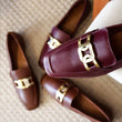 Carregar imagem no visualizador da galeria, Loafer Chloe Vinho