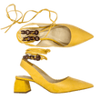 Carregar imagem no visualizador da galeria, Slingback Bella Laranja Citrino.