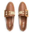 Carregar imagem no visualizador da galeria, Loafer Marrom Isa