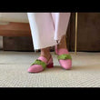 Carregar e reproduzir vídeo no visualizador da galeria, Loafer Leona Rosa